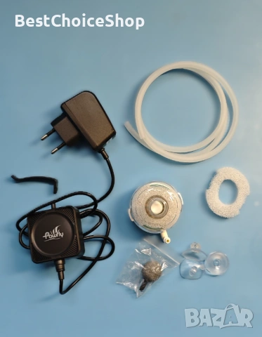 Мини аквариумна въздушна помпа Pawfly Nano, снимка 2 - Оборудване за аквариуми - 54176879