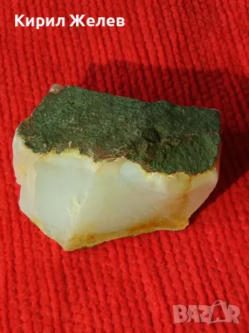 МЛЕЧЕН ОПАЛ - КЪСЧЕ НАТУРАЛЕН САМОРОДЕН СКЪПОЦЕНЕН КАМЪК - МИНЕРАЛ 24103, снимка 10 - Други ценни предмети - 35681875