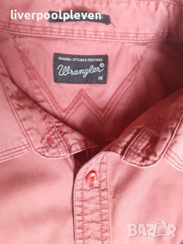 👉Разпродажба !Wrangler Original М , снимка 5 - Ризи - 38112801