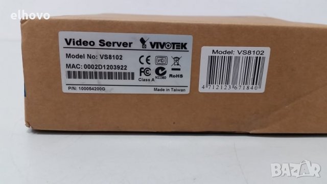 Мрежови сървър Vivotek VS 8102, снимка 6 - Мрежови адаптери - 29413042