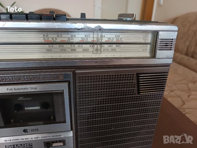 Радио касетофон SHАRP GF 6060, снимка 5 - Радиокасетофони, транзистори - 50950916