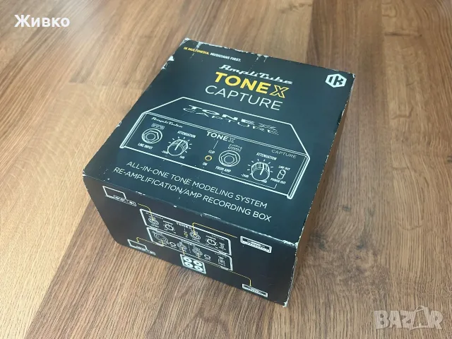 IK Multimedia TONEX Capture – Всичко в едно: Reamper, DI Box & Tone Modeling (Като нов!), снимка 6 - Китари - 55884826