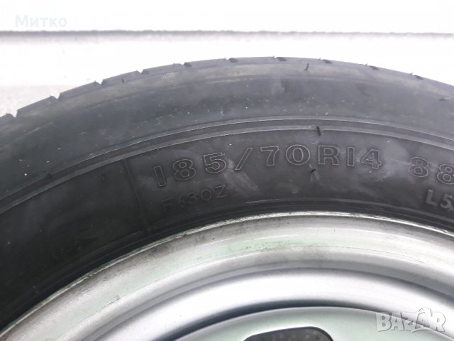 Патерица резервна гума с джанта Firestone 14 цола, снимка 3 - Гуми и джанти - 40033159