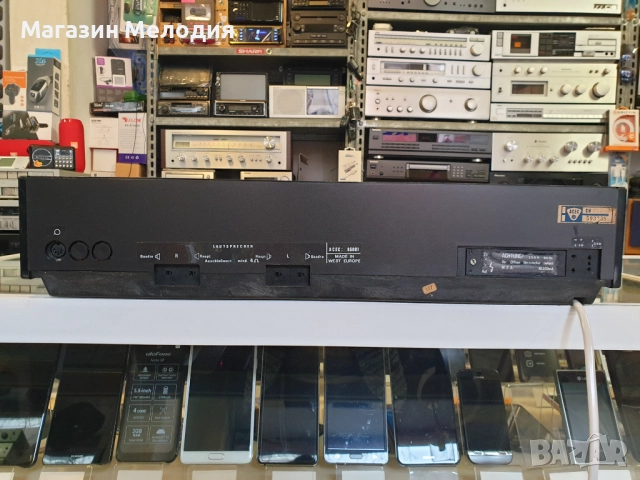 Колекционерски ресийвър с касетен дек ACEC 85001 / Усилвател с радио и касетен дек. Много рядък.  В , снимка 9 - Ресийвъри, усилватели, смесителни пултове - 51817065