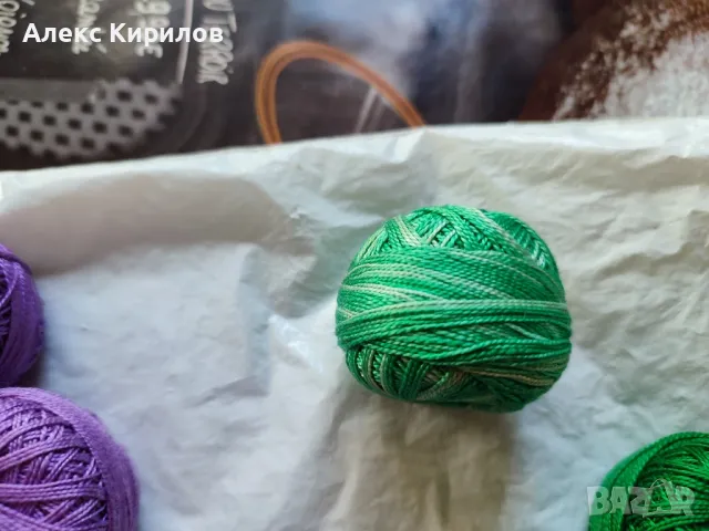 Мулинета конци(за бродиране), снимка 8 - Други - 45143395