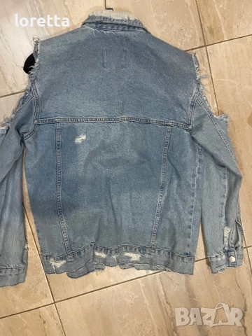 Заря дънкова яке , снимка 5 - Якета - 51705856