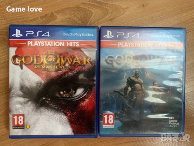God of war remastered GOW 4 ps4 PlayStation 4, снимка 1 - Игри за PlayStation - 37552504