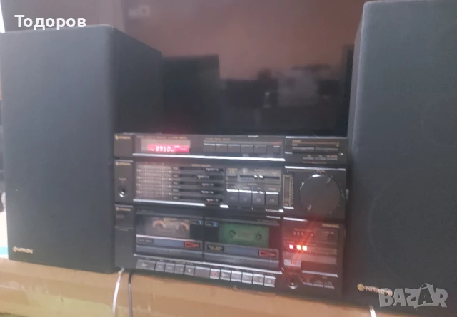Hitachi HRD-MD28 & Htachi HS-E38 AM-FM Stereo Cassette Recorder & 2Way Bassreflex, снимка 2 - Аудиосистеми - 51369347