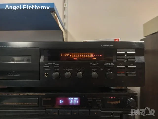 Yamaha KX-393 cassette deck, снимка 3 - Ресийвъри, усилватели, смесителни пултове - 56259403