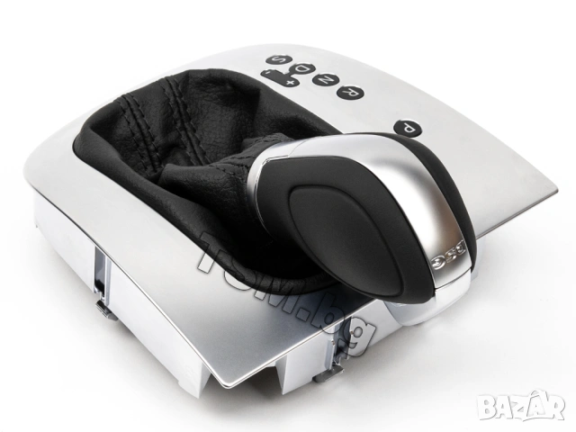 КОЖЕНА ТОПКА СКОРОСТЕН ЛОСТ С МАНШОН РАМКА КОНЗОЛА С ЕЛЕКТРОНИКА за VW GOLF 6 JETTA SCIROCCO EOS DSG, снимка 2 - Аксесоари и консумативи - 54111290