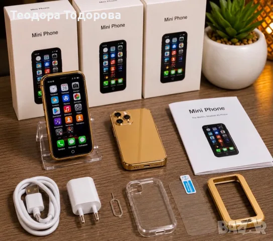 📱 СМАРТФОН – ЗЛАТЕН И ЧЕРЕН – 45€ 📱  🔥 ПОСЛЕДНИ 5 БРОЯ! 🔥 ✨ Предлага се в златен и черен цвят 📱, снимка 2 - Други - 55848400