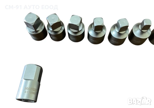 Ключ за картер 8бр 8-19мм, снимка 5 - Други инструменти - 51368383