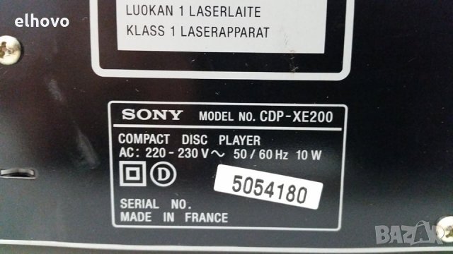 CD player SONY CDP-XE200 -1, снимка 7 - MP3 и MP4 плеъри - 29479583