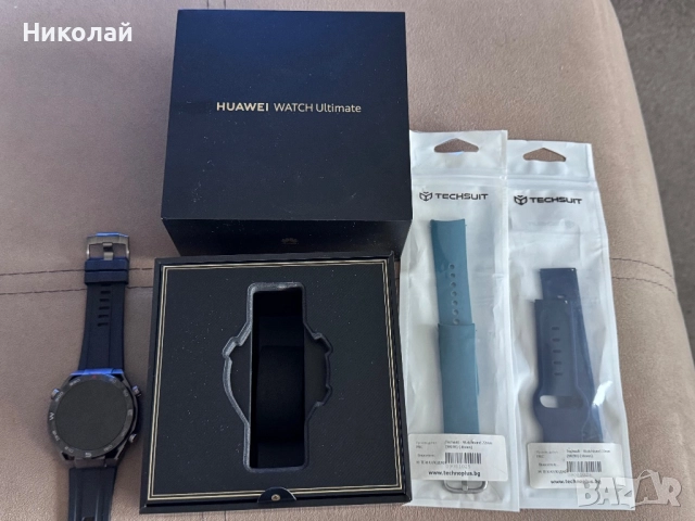 Huawei Ultimate Watch Black Edition, снимка 5 - Смарт гривни - 52358413