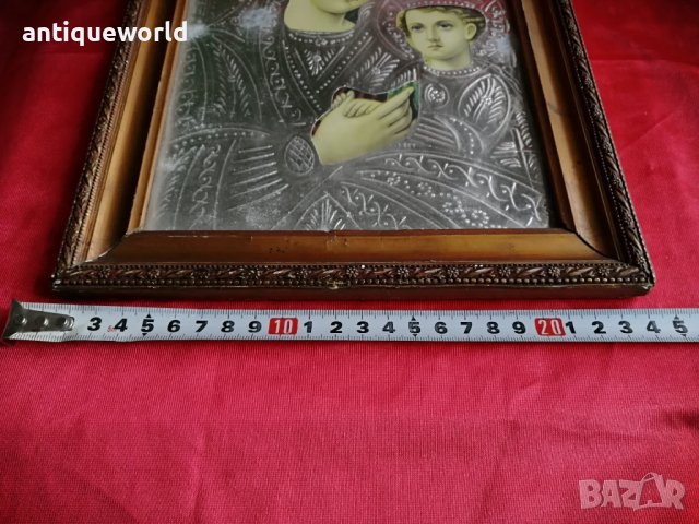 Стара Руска Икона Царска Русия, снимка 6 - Антикварни и старинни предмети - 40275338