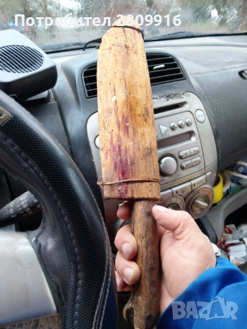 Стар овчарски нож, снимка 8 - Антикварни и старинни предмети - 53301528