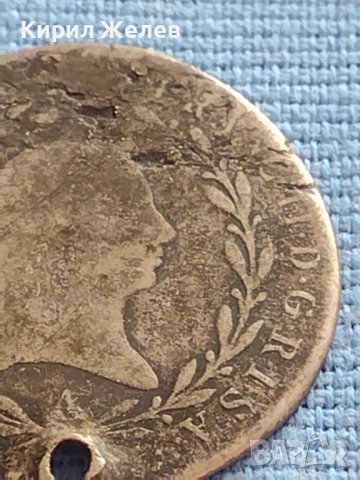 Сребърна монета 10 кройцера 1793г. Франц втори Виена Свещена Римска империя 13719, снимка 4 - Нумизматика и бонистика - 42887183