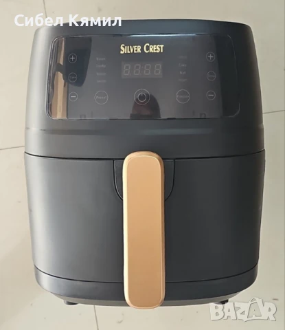 Уред за готвене с горещ въздух Silver Love S-18, 8 литра, 2400W - ПРОМОЦИЯ, снимка 4 - Уреди за готвене на пара - 51366811