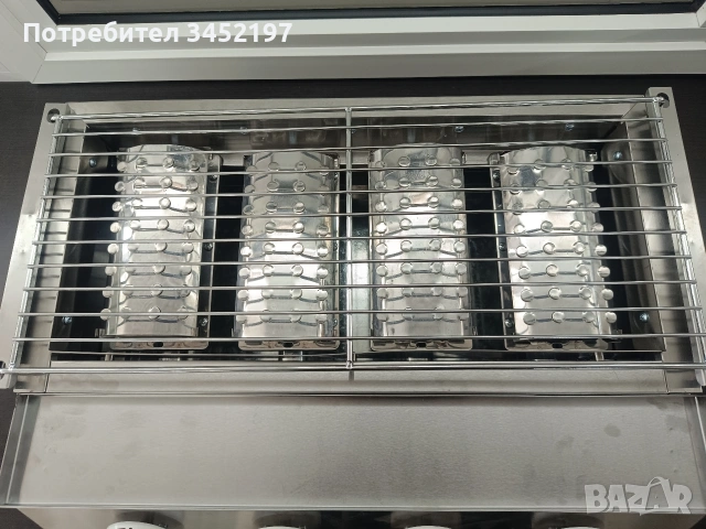 газов грил с четири зони, снимка 3 - Скари - 54095313