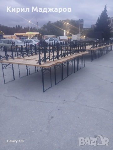 маси и пейки под наем , снимка 2 - Градински мебели, декорация  - 51294745