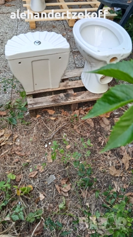 Ретро тоалетна чиния с казанче Vitruvit Гърция, снимка 4 - Други стоки за дома - 51857261