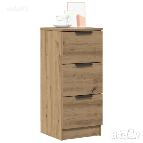 vidaXL Шкафове 2 бр. дъб Artisan 30x30x70 cm Инженерна дървесина, снимка 9 - Бюфети - 56148348