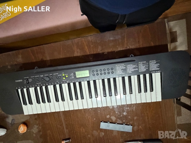 Електронен клавир Casio СТК-240 – , снимка 3 - Други - 54006422