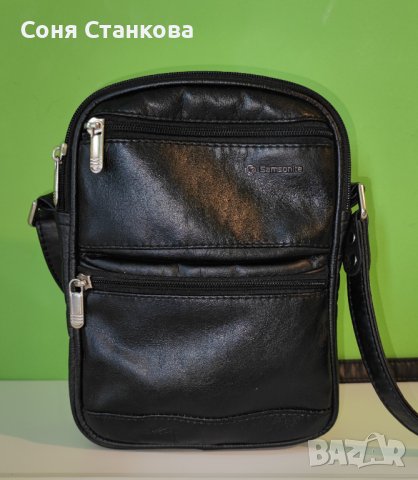 STRELLSON - Мъжки чанти за през рамо - естествена кожа, снимка 16 - Чанти - 42115030