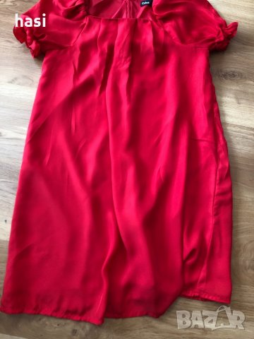 Червена рокля , снимка 3 - Рокли - 32058742