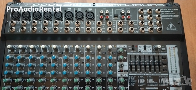 Миксер Behringer pmp 3000 2x600W , снимка 2 - Ресийвъри, усилватели, смесителни пултове - 52702431