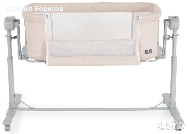 Бебешко легло-люлка C'est la Vie – Стил и комфорт (Бежово), снимка 3 - Кошарки - 53212992