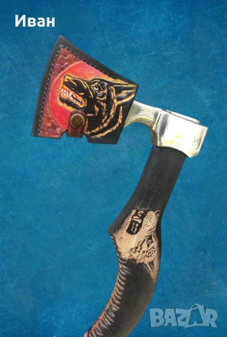 Брадва вълк томахавка ловна къмпинг риболов брадвичка , снимка 8 - Екипировка - 43144982