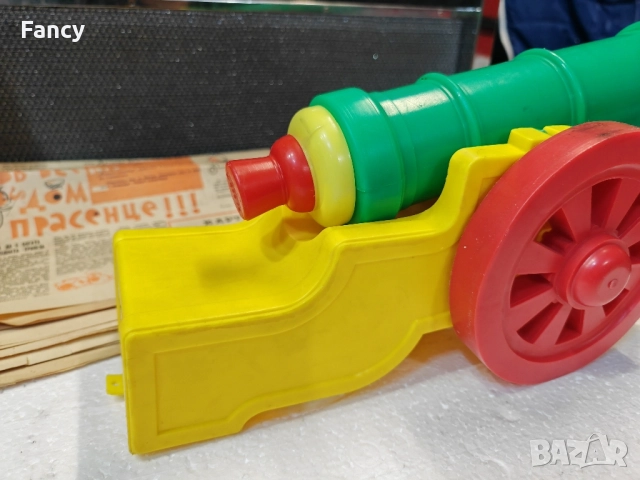 Стара детска играчка оръдие България, снимка 4 - Колекции - 52162836