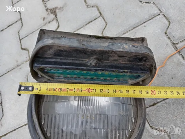 старинен военен брониран боен фар, снимка 8 - Антикварни и старинни предмети - 49003004