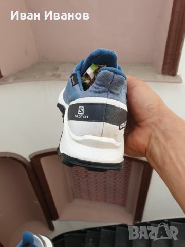туристически обувки за бягане Salomon SuperCross Gore-Tex GTX  номер 40,5, снимка 15 - Други - 37320587