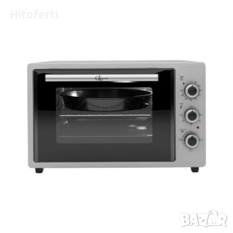 Фурна – 42л. – GL GENERAL GL-42300-GREY, снимка 2 - Печки, фурни - 54272250