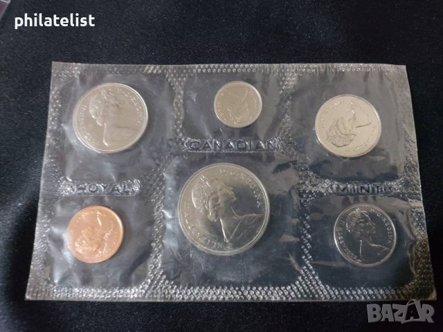 Канада 1969 - Комплектен сет , 6 монети, снимка 2 - Нумизматика и бонистика - 42514894