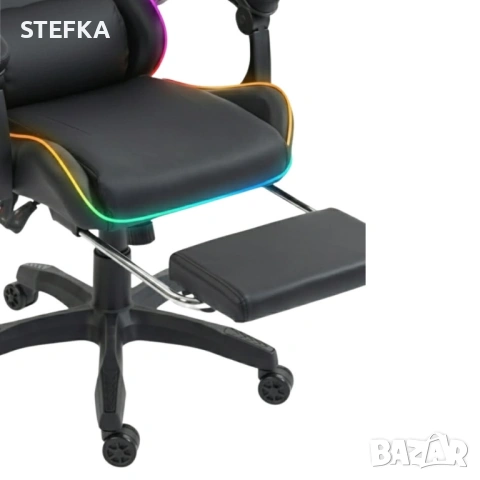 Геймърски стол LED, снимка 6 - Геймърски - 53886777