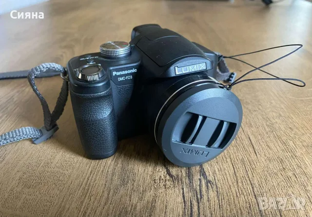 Фотоапарат Panasonic Lumix DMC-FZ8 - ПЪЛЕН КУТИЕН КОМПЛЕКТ, снимка 7 - Фотоапарати - 55888569