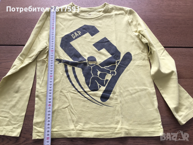 Детска блуза с дълъг ръкав GAP, размер М, снимка 1