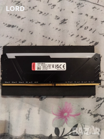 Рам памет 32GB DDR4 3200 CL16 Kingston Fury Beast RGB, снимка 3 - RAM памет - 52828089