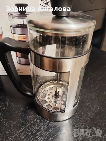  Френска преса ERNESTO – 1 литър (чисто нова), снимка 4 - Кафемашини - 52840559