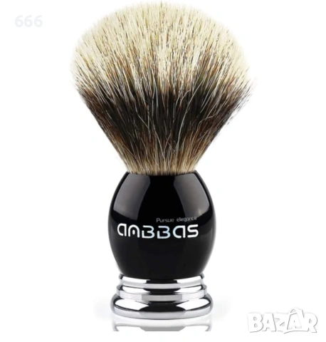 Четка за бръснене Anbbas Silvertip Badger, снимка 6 - Други стоки за дома - 54030977
