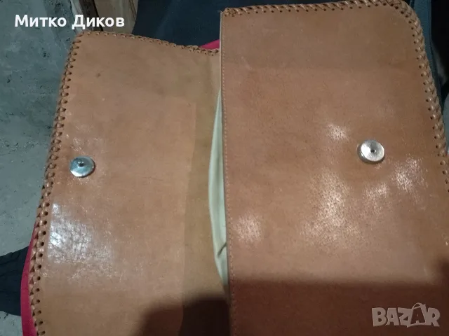 чанта естествена кожа 32х16 см #34, снимка 3 - Чанти - 56023457