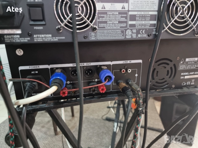 Комплект-Ibiza amp-800 и Тонколонки-Lem'10', снимка 8 - Ресийвъри, усилватели, смесителни пултове - 51327141