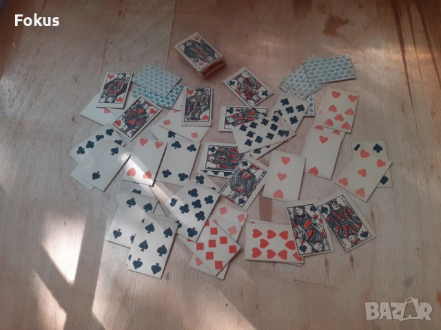 Стари мини колекционерски карти за игра Германия