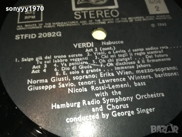NABUCCO VERDI-ПЛОЧА ОТ ДАНИЯ 1411241223, снимка 17 - Грамофонни плочи - 47966283