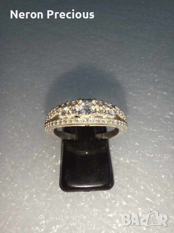 Сребърен пръстен, снимка 1 - Пръстени - 42479272