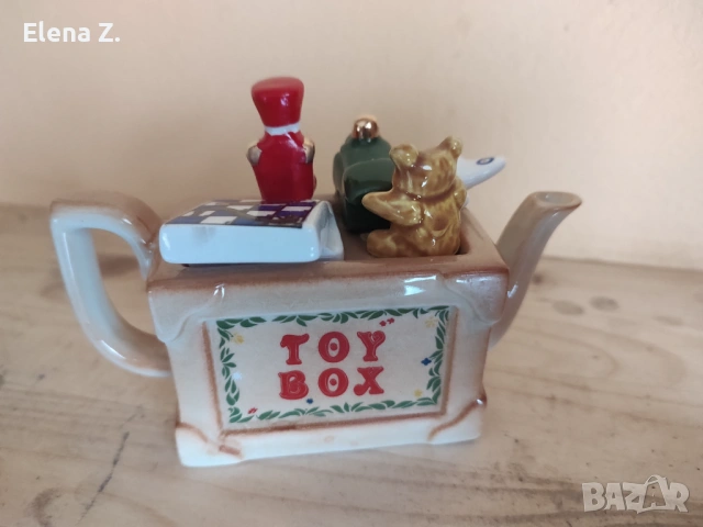 Пол Кардю малък чайник Toy Box, снимка 3 - Декорация за дома - 53244061