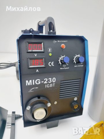 Заваръчен апарат телоподаващо MIG-230А VOLT Electric Професионално, снимка 2 - Други машини и части - 40576290